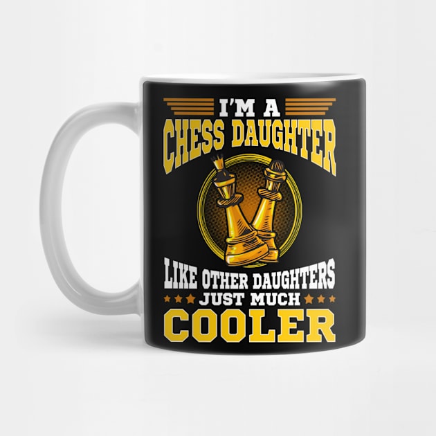 chess daughter T Shirt by lateefo